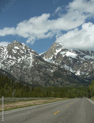 Road Shot - Grand Teton National Park