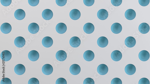 Foto Pattern of hemisphere indents