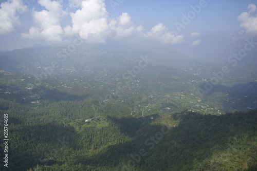 mountain landscape on a mmorninng