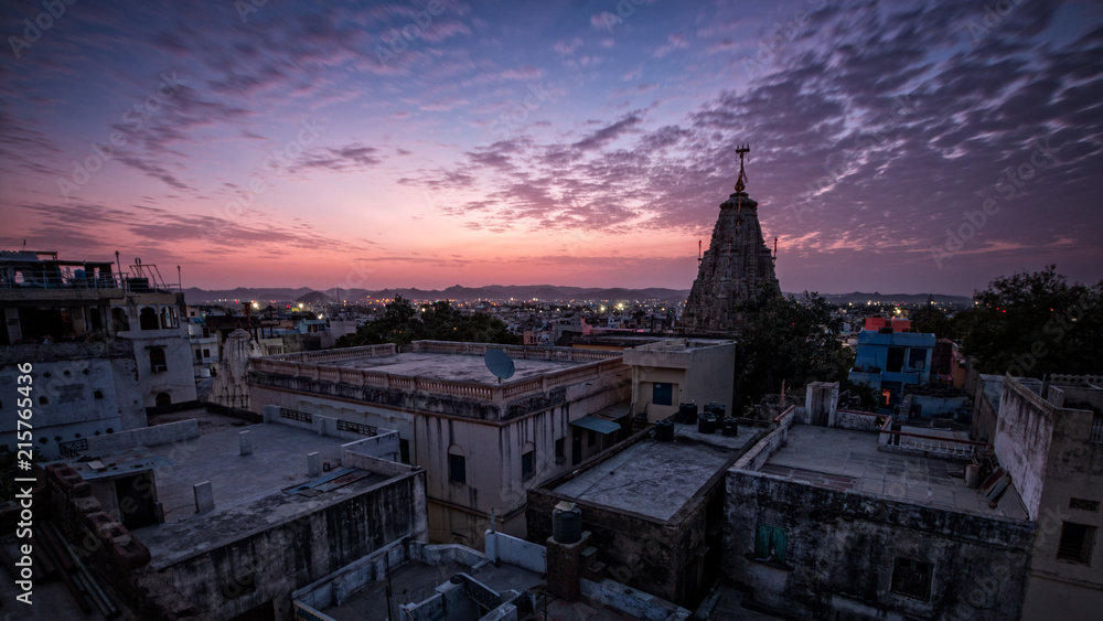 Panoram on top of Udaipur