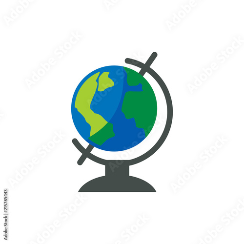 Globe School And Education Logo Icon Design