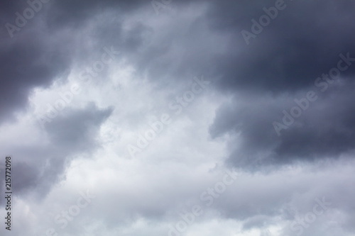 Clouds before the rain as a background