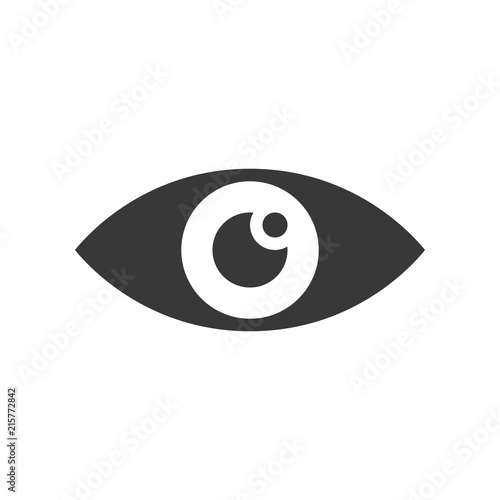 eye, healthcare and medical related solid icon