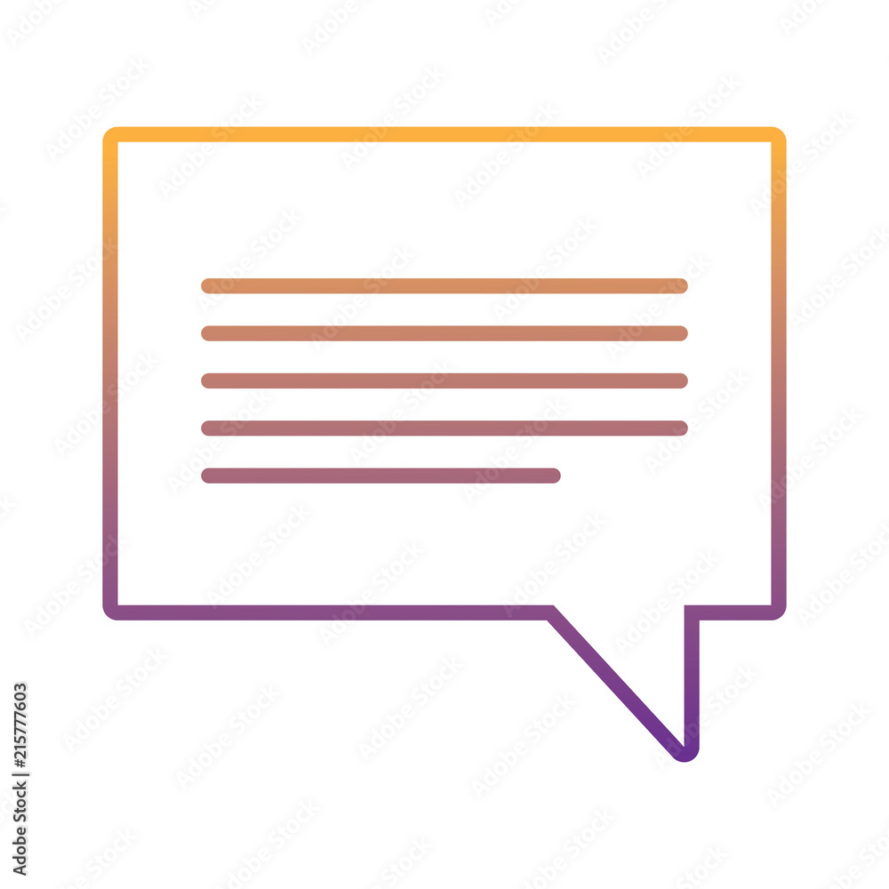 speech bubble icon over white background, vector illustration speech bubble icon over white background, vector illustration