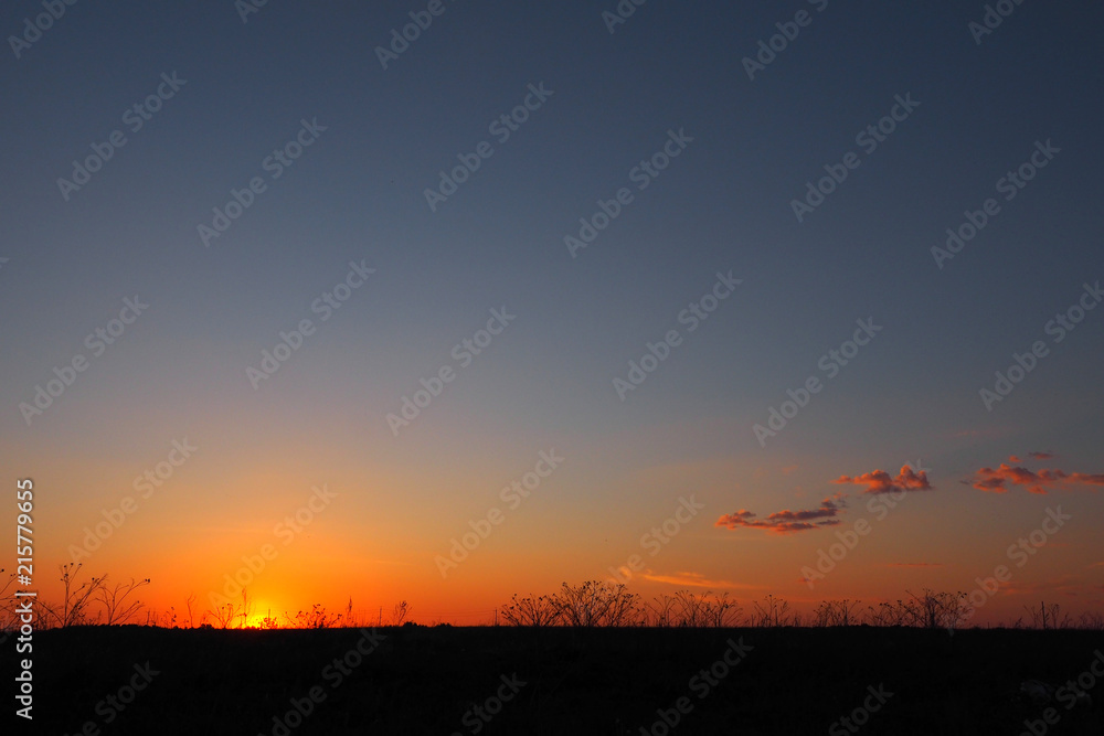 Beautiful sunset somewhere