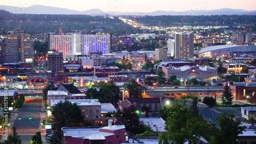 city of spokane washington scenery
