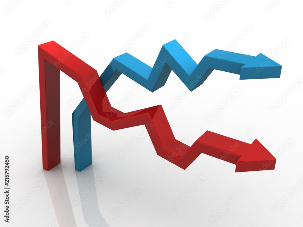 3d rendering Stock market online business concept. business Graph 3d rendering Stock market online business concept. business Graph