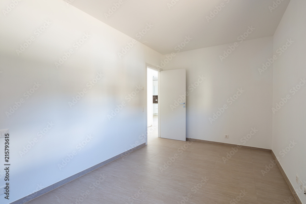 Interior of modern apartment, nobody inside, empty space Interior of modern apartment, nobody inside, empty space