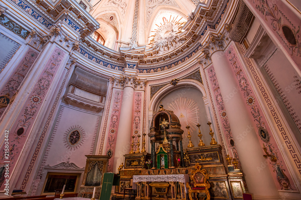 Obraz premium San Salvatore church, Noto, sicily, Italy