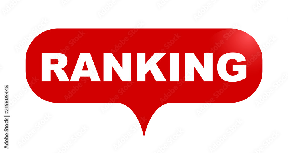red vector bubble banner ranking red vector bubble banner ranking