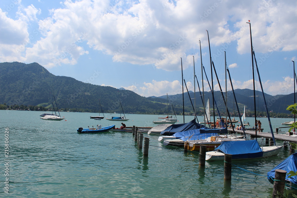 Lago em Tegernsee - Alemanha