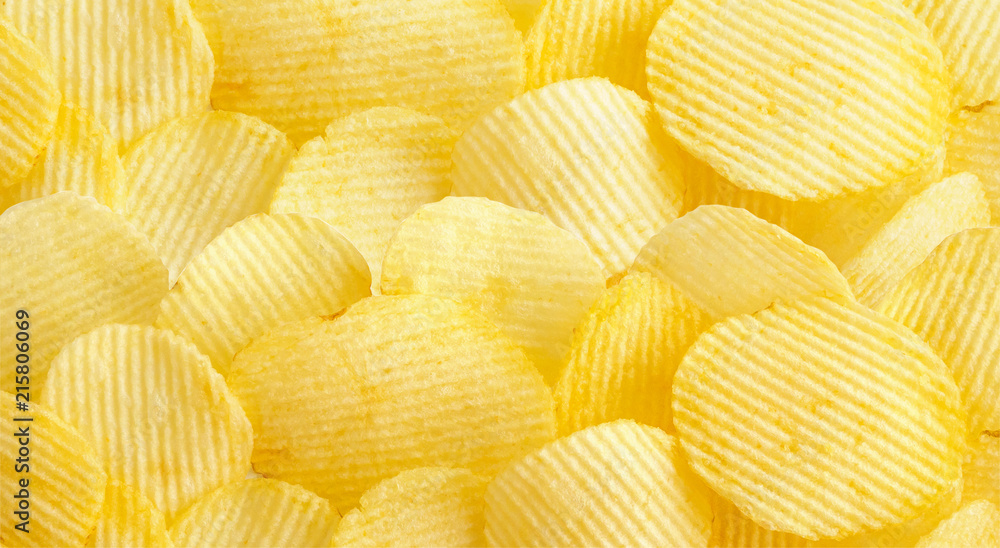 crispy potato chips snack texture background crispy potato chips snack texture background