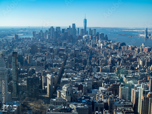 Landscape at New York City ニューヨーク