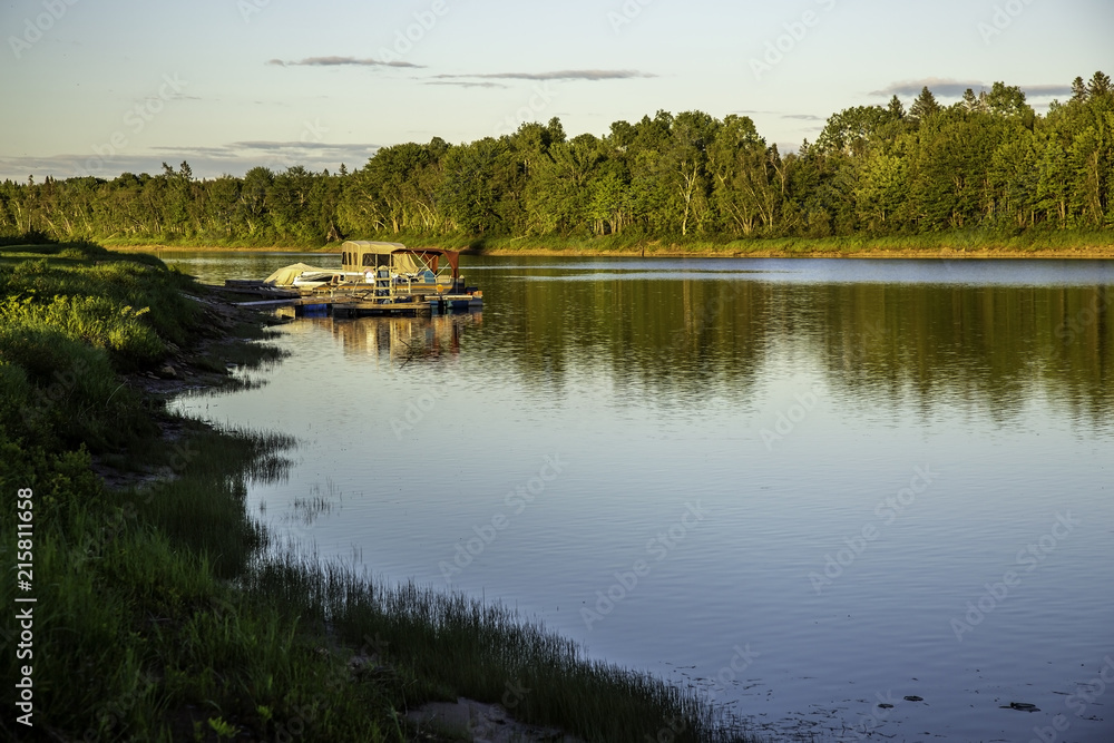 River Sunset