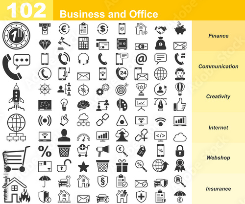 Business and Office - 102 Iconset (Part 1)