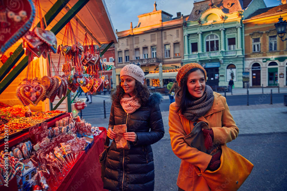 Enjoying Christmas Market