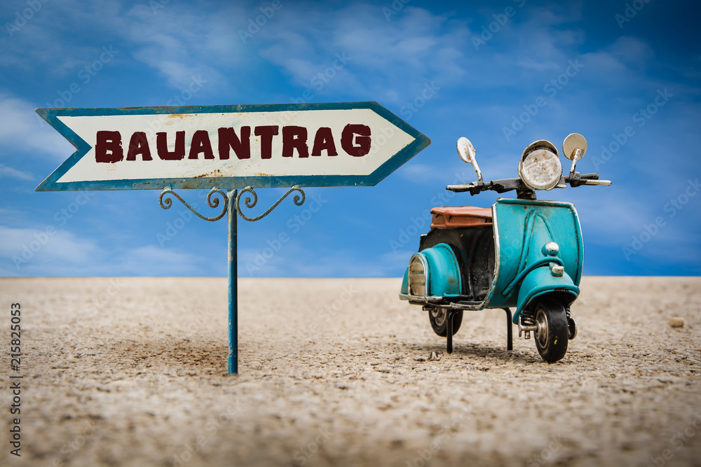 Schild 305 - Bauantrag Schild 305 - Bauantrag