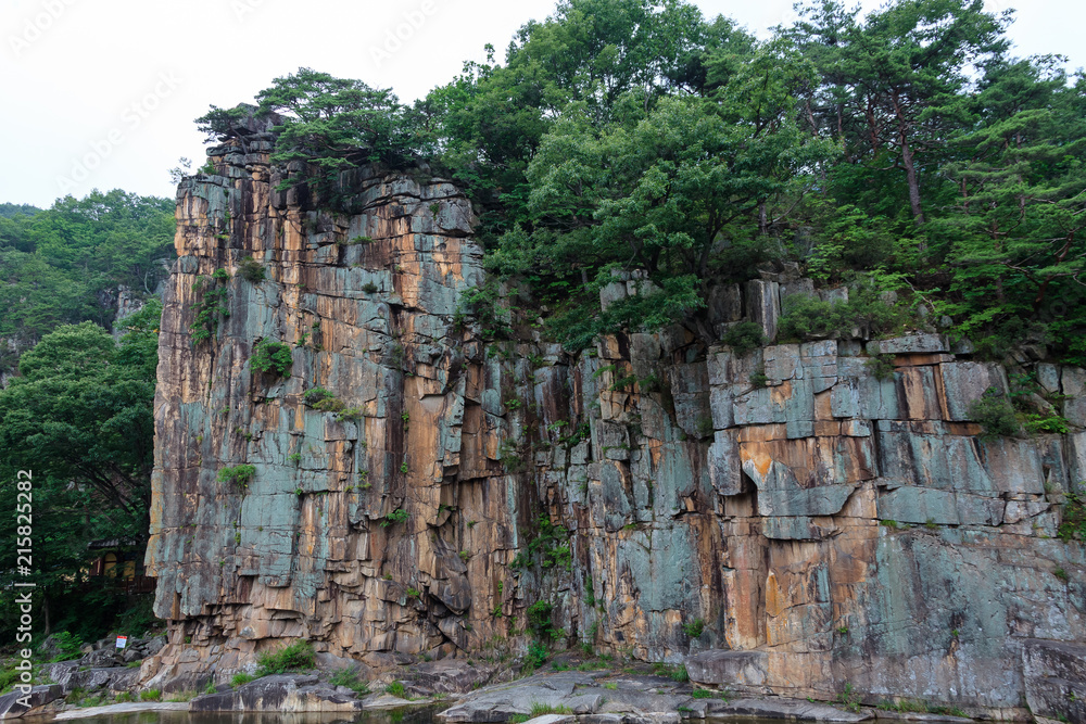 Sainam Rock of Chungcheong Danyang