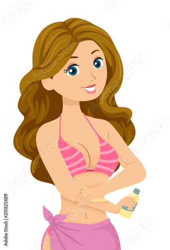 Teen Girl Swimsuit Sun Bloc...