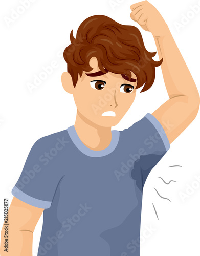 Teen Guy Body Odor Physical Change Puberty