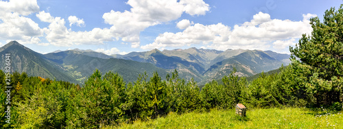 Beautiful Landscape in Col de Beixalis, La Massana, Andorra