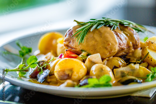 Food photography images from a restaurant