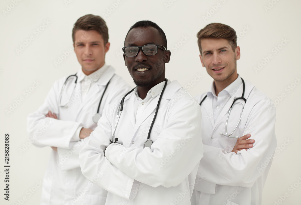 portrait of a multinational group of doctors portrait of a multinational group of doctors