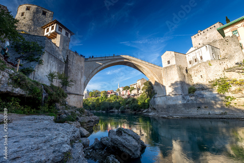 mostar old city in Bosnia