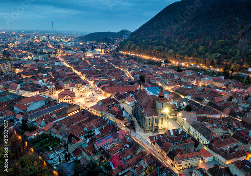 Brasov wonderful city in transilvania , Romania