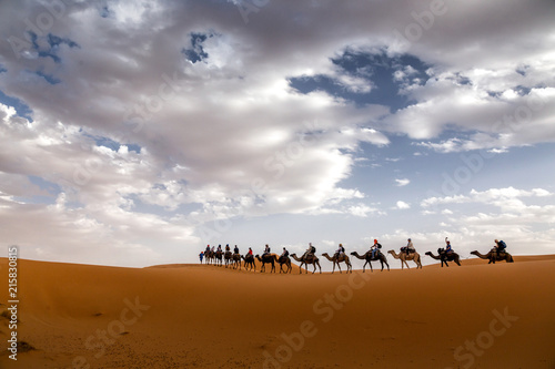 Sahara desert ,great landscape in Morocco