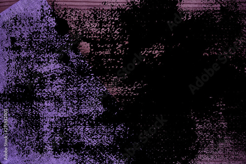 Grunge Ultra purple Linen fabric surface for mock-up or designer use, book cover sample, swatch
