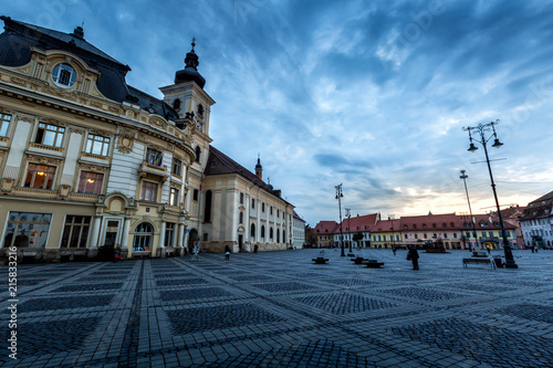 Sibiu wonderful city in transilvania , Romania
