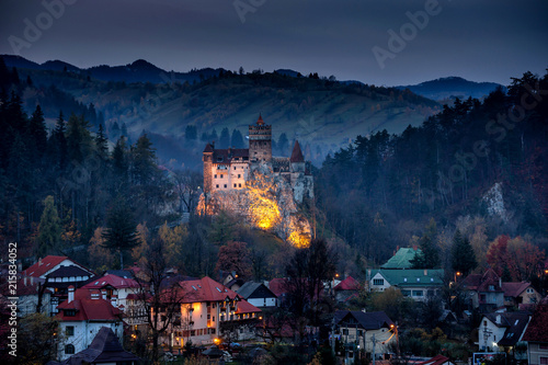 Bran castle ,Dracula castle in Transilvania  ,Romania