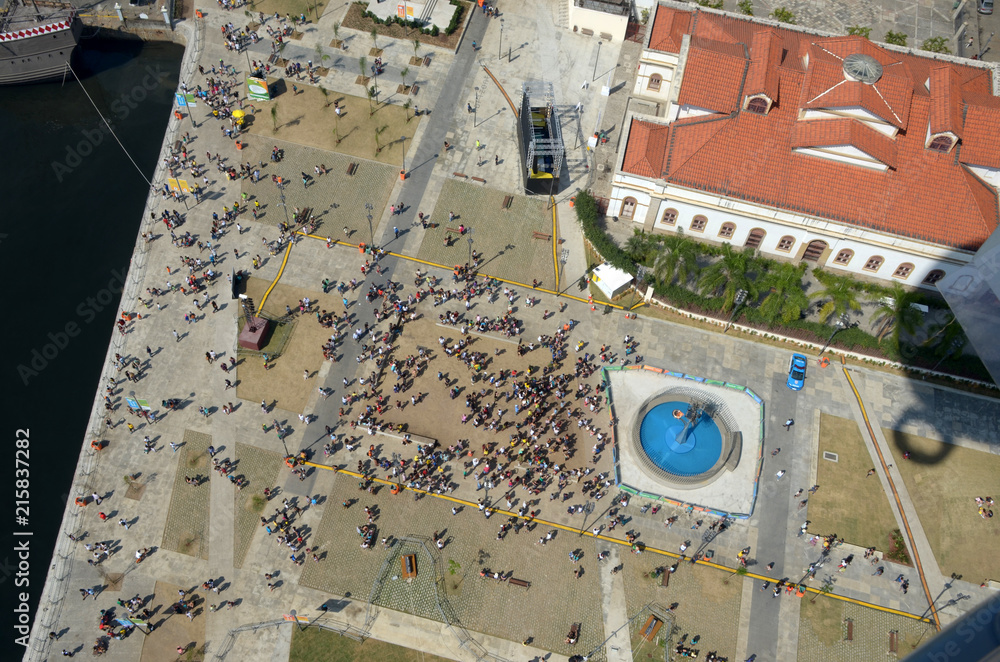 Olympic boulevard aerial view, Rio de Janeiro