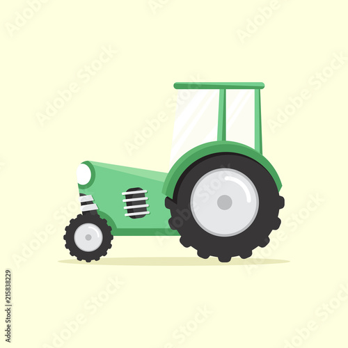 Farm tractor vector design illustration