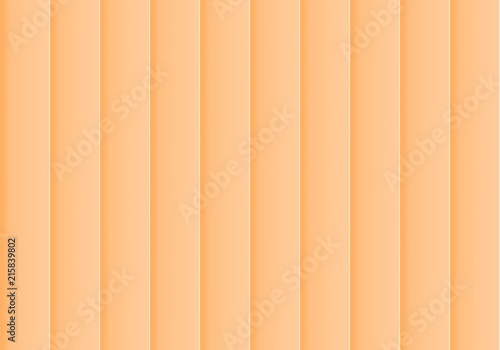 Colorful background consisting of orange rectangle in a row next to each other. Mosaic of geometric elements. Orange vertical louver of parts