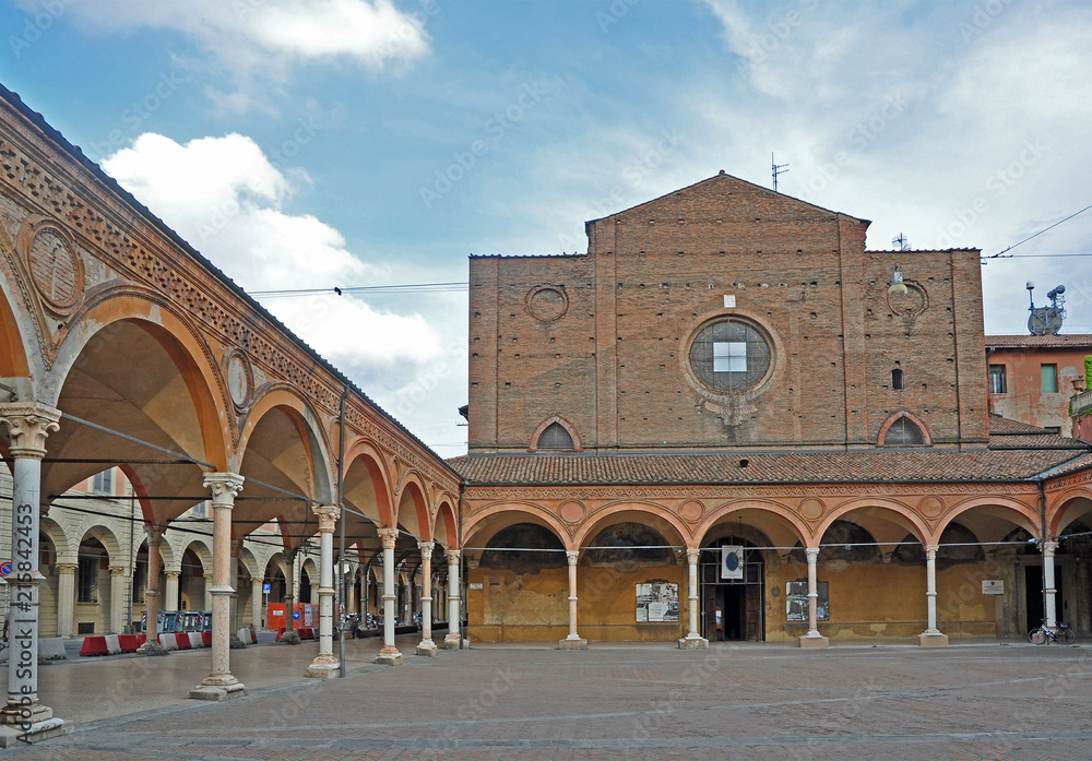 Bologna, Italy, church of Saint Mary of servants.