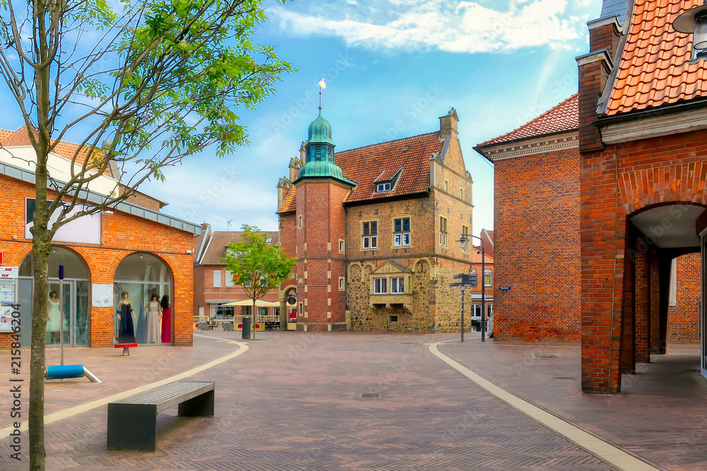Obraz premium Zabytkowy ratusz Meppen