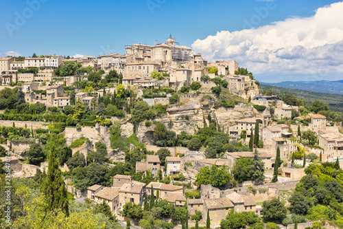 .The beautiful villages of Provence. Gordes. France.