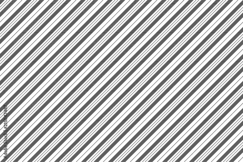 Obraz premium Black white classic striped pattern