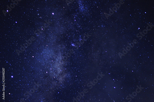 stars and milky way on the sky.