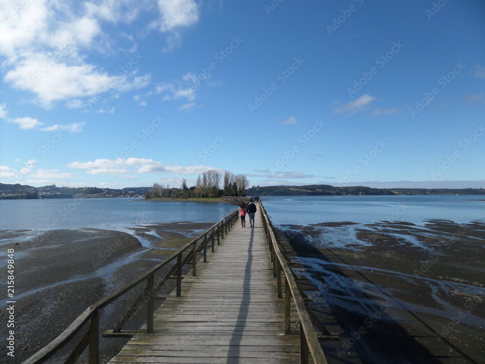 Fototapeta premium Isla Aucar, Chiloe