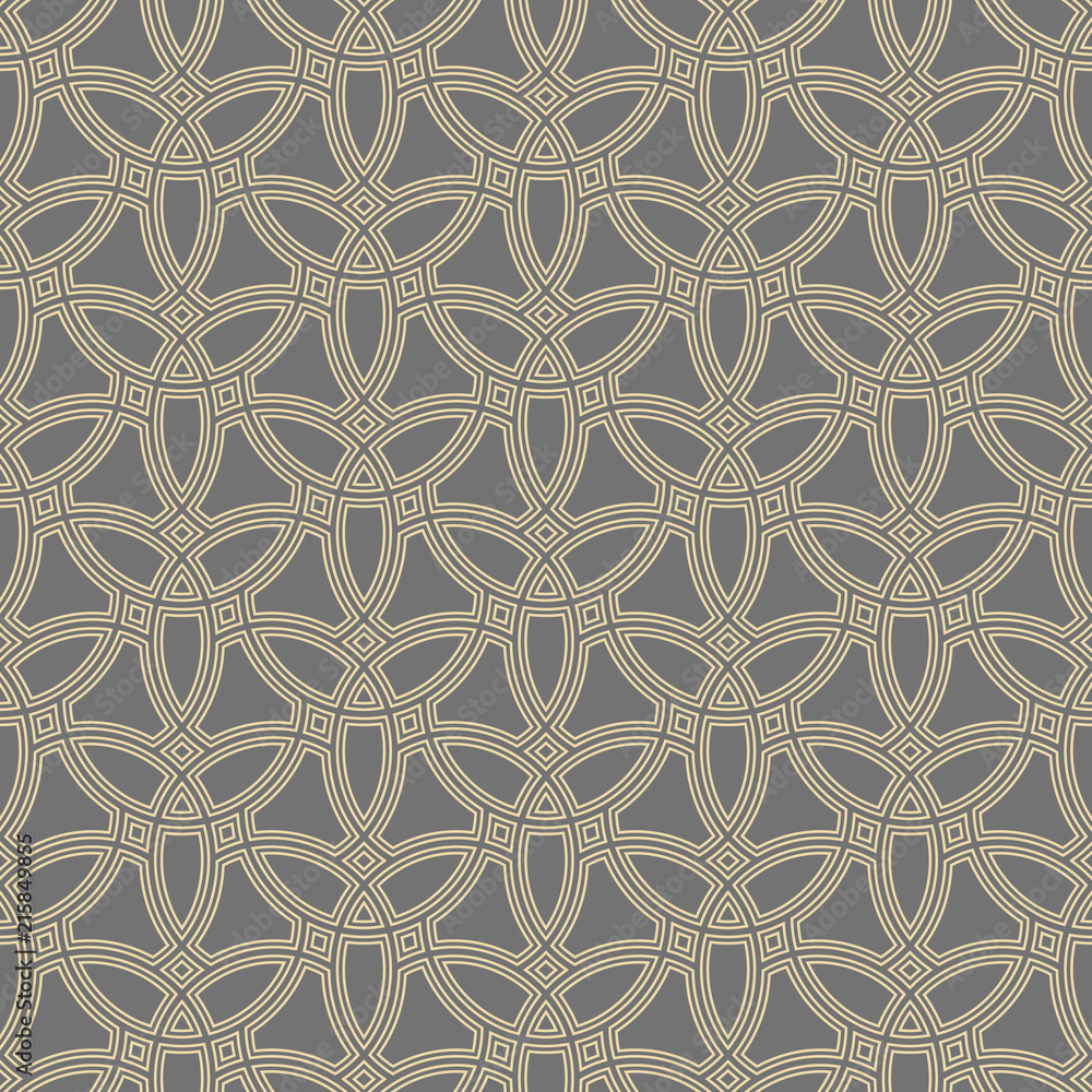 Seamless ornament. Modern background. Geometric modern pattern