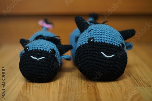 couple buffalo dolls. photo