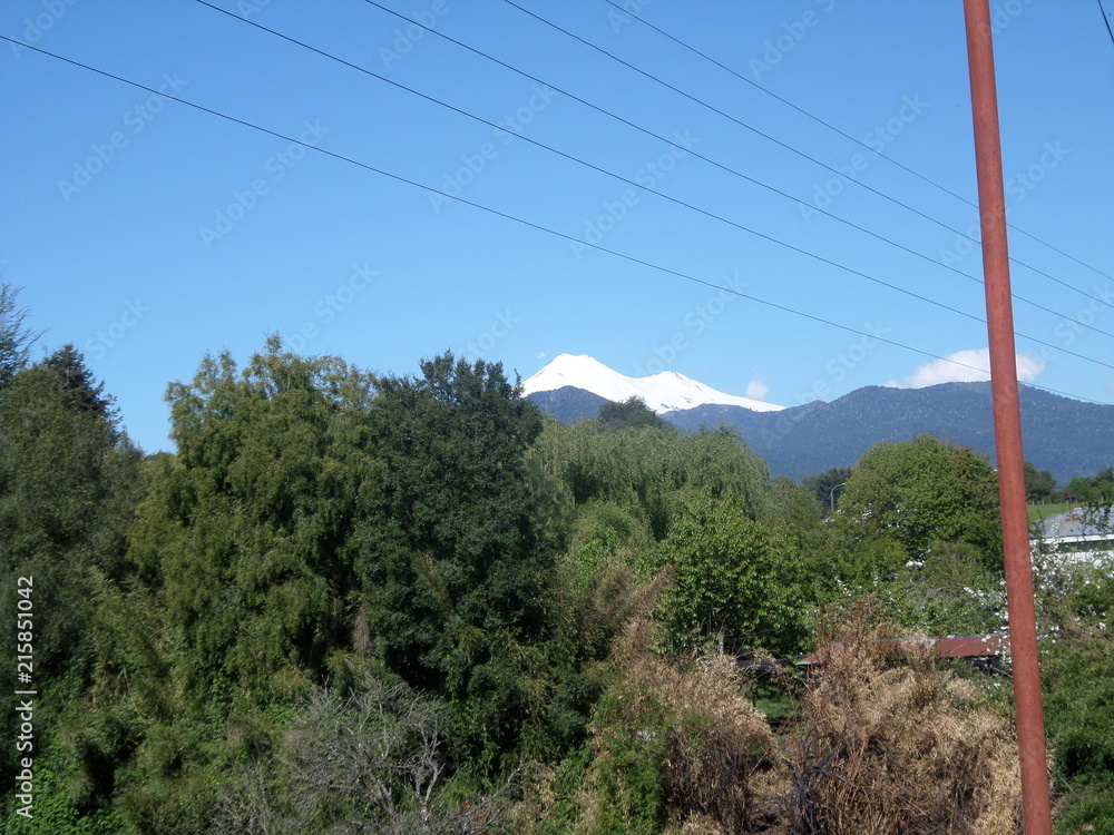 Obraz premium Volcan Llaima, Chile