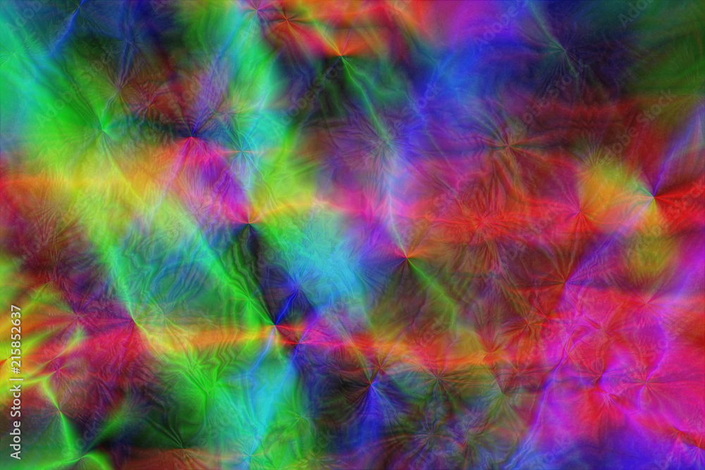 Multicolored texture similar to the aurora borealis