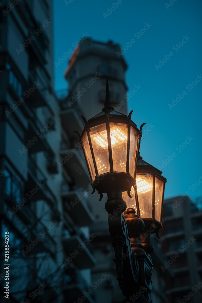 Old streetlamp