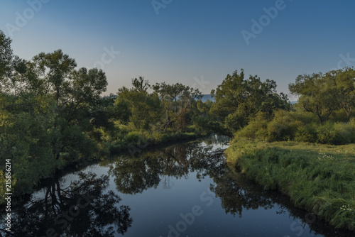 Tepla Vltava river in summer morning © luzkovyvagon.cz