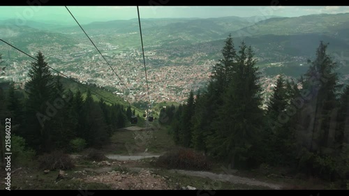 Sarajevo Cable Car (Down)