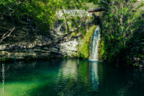 Adonis Baths Water Falls  Cypr